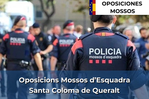 Oposiciones Mossos d’Esquadra en Botarell 59 Oposicions als Mossos d’Esquadra a Santa Coloma de Queralt